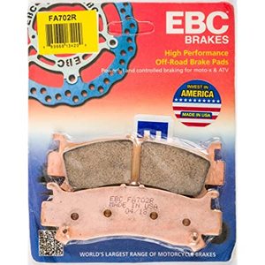 Тормозные колодки передние правые квадроцикла Honda 1000 Pioneer EBC Brakes 06452-HL4-A01 FA702R