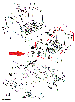 Подножка правая Yamaha grizzly 660 5KM-27463-01-00