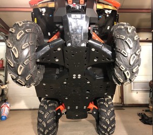 Защита днища пластиковая для квадроцикла BRP Can-Am Outlander MAX XMR 2019+ PROQUAD-OUT-G2MAX-2019