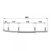 Коньки лыж усиленные 160 мм Sledex для Arctic Сat 0703-360 / 1703-219 / 1703-221 / 1703-003 / EAT3-9750 / WAT-9750 9310-03 9310-04 SLD-0081-011