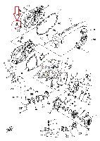 Сливная пробка вариатора Yamaha 5KM-15351-00-00
