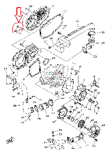 Сливная пробка вариатора Yamaha 5KM-15351-00-00