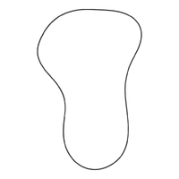 Прокладка КПП снегохода BRP Ski-Doo 900 600 Expedition Skandic (2020+) 293300197 SM-03132